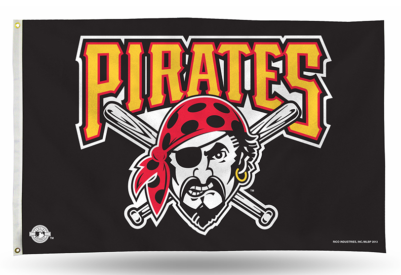 Pittsburgh Pirates Raise The Jolly Roger 3x5 Flag MLB