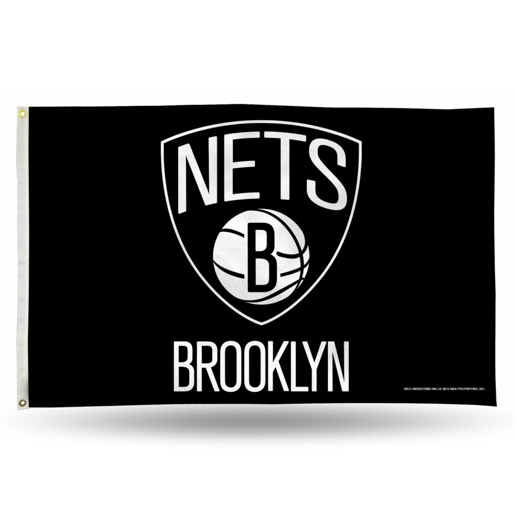3’X5′ Brooklyn Nets Flag Flag Corps, Inc. Flags & Flagpoles