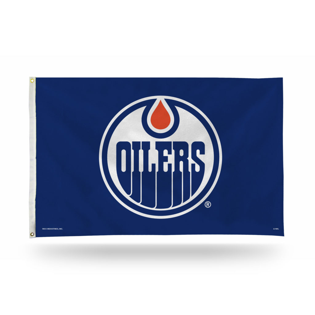 3’X5′ Edmonton Oilers Flag Flag Corps, Inc. Flags & Flagpoles