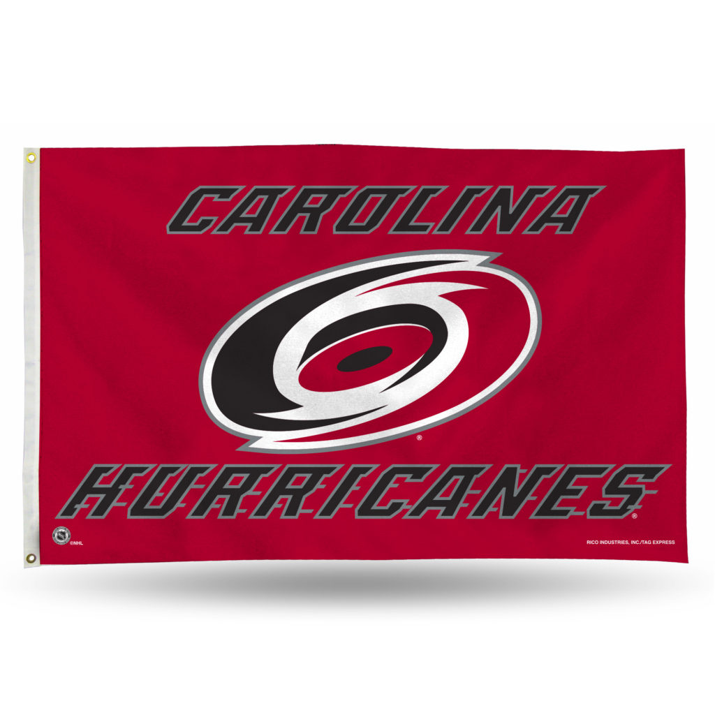 3’X5′ Carolina Hurricanes Flag Flag Corps, Inc. Flags & Flagpoles