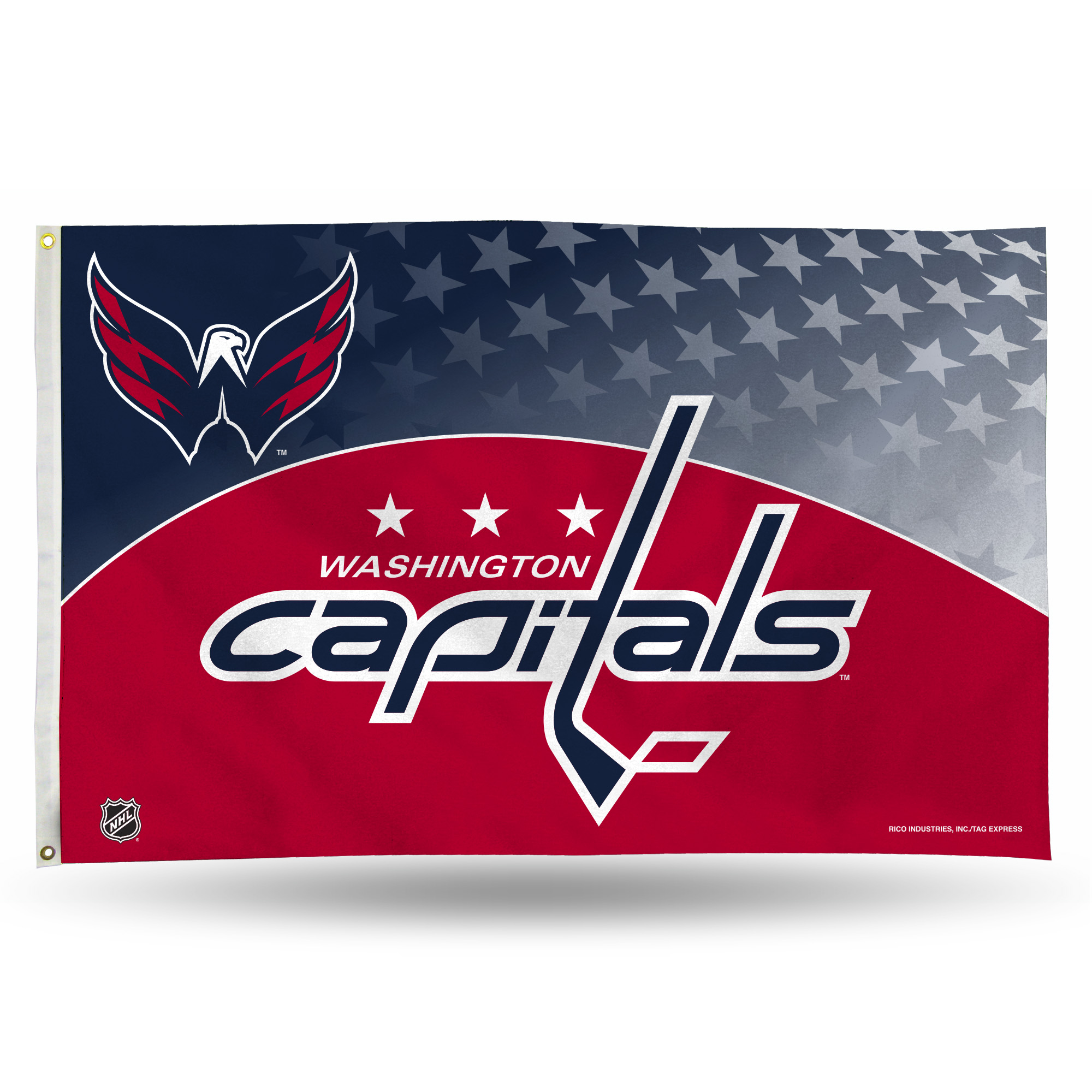 Washington Capitals 3x5 Foot Flag - Officially Licensed NHL Hockey Banner