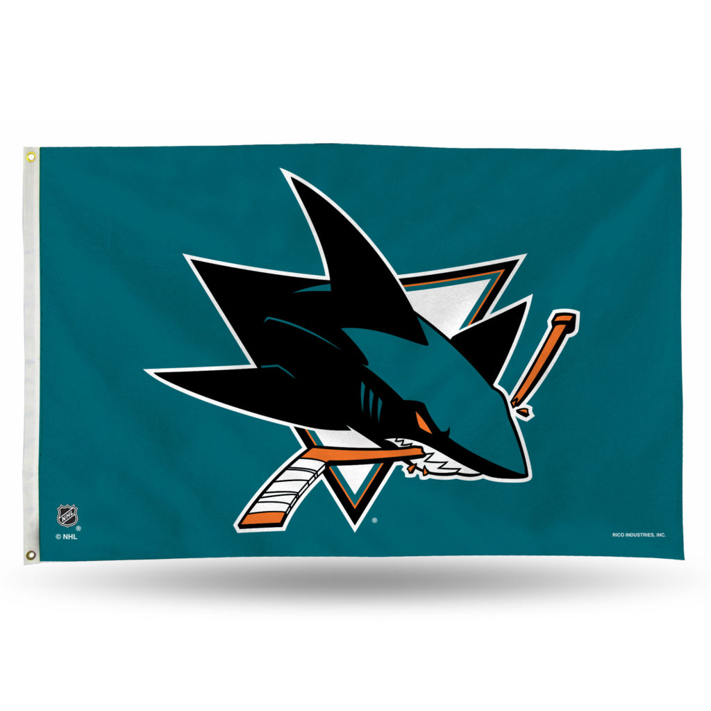 3’X5′ San Jose Sharks Flag – Flag Corps, Inc. Flags & Flagpoles