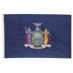 New York State Flag | Indoor and Outdoor – Flag Corps, Inc. Flags ...