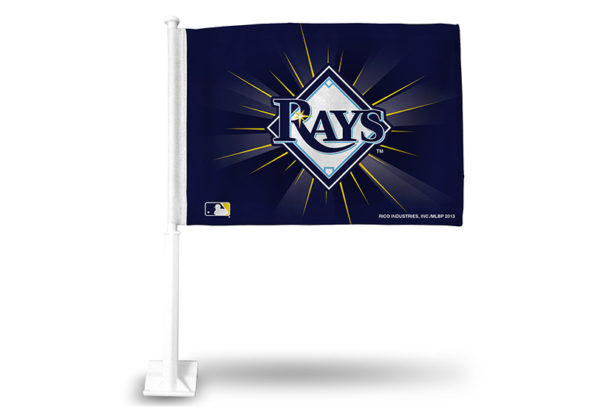 Tampa Bay Rays Car Flag