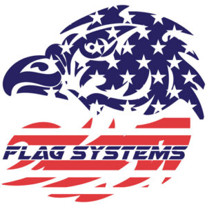 Eagle with stars and stripes, "Flag Systems".