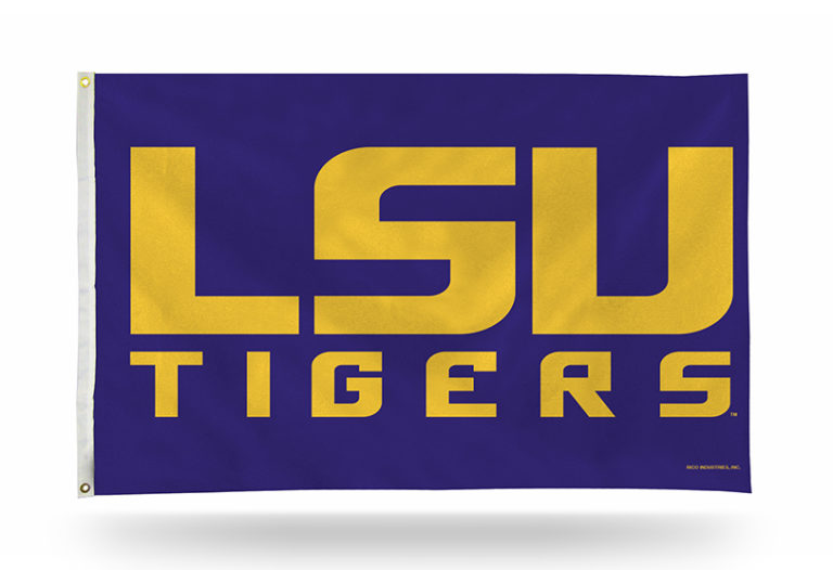 LSU Tigers 3’X5′ Flag Flag Corps, Inc. Flags & Flagpoles