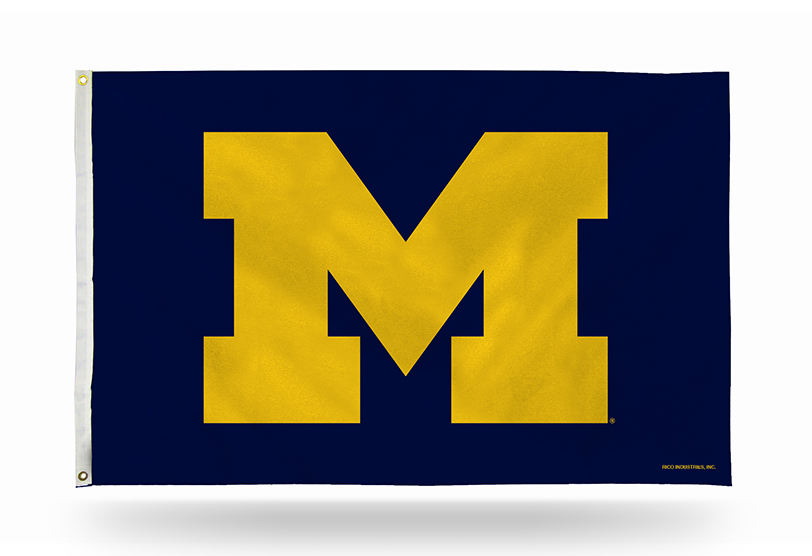 Michigan Wolverines | 3’X5′ Flag – Flag Corps, Inc. Flags & Flagpoles