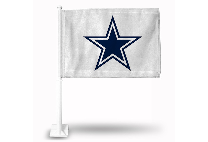 Dallas Cowboys Car Flag  White – Flag Corps, Inc. Flags & Flagpoles