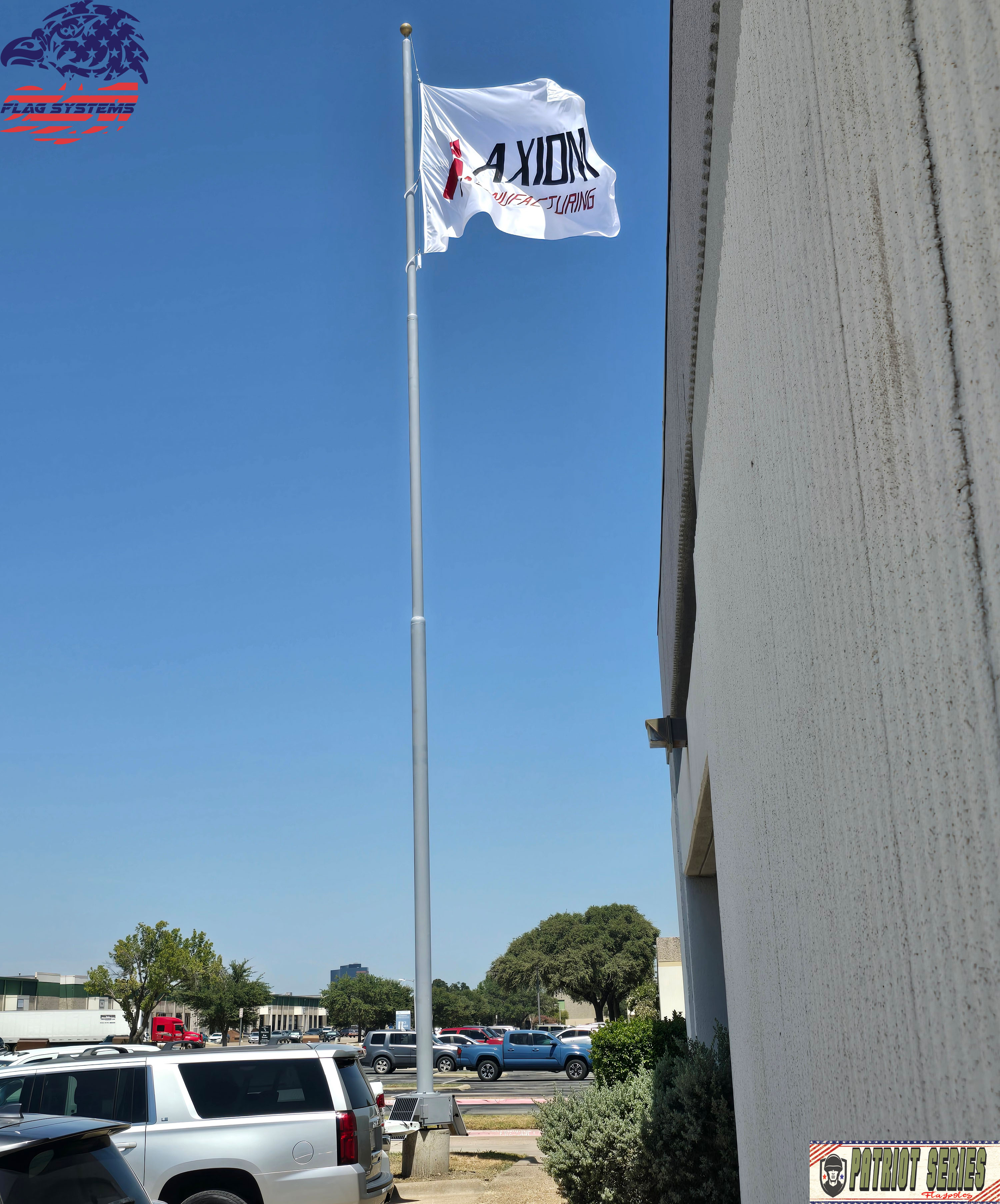 50' Patriot Series Flagpole Powered by The Flag System™ - Image 2