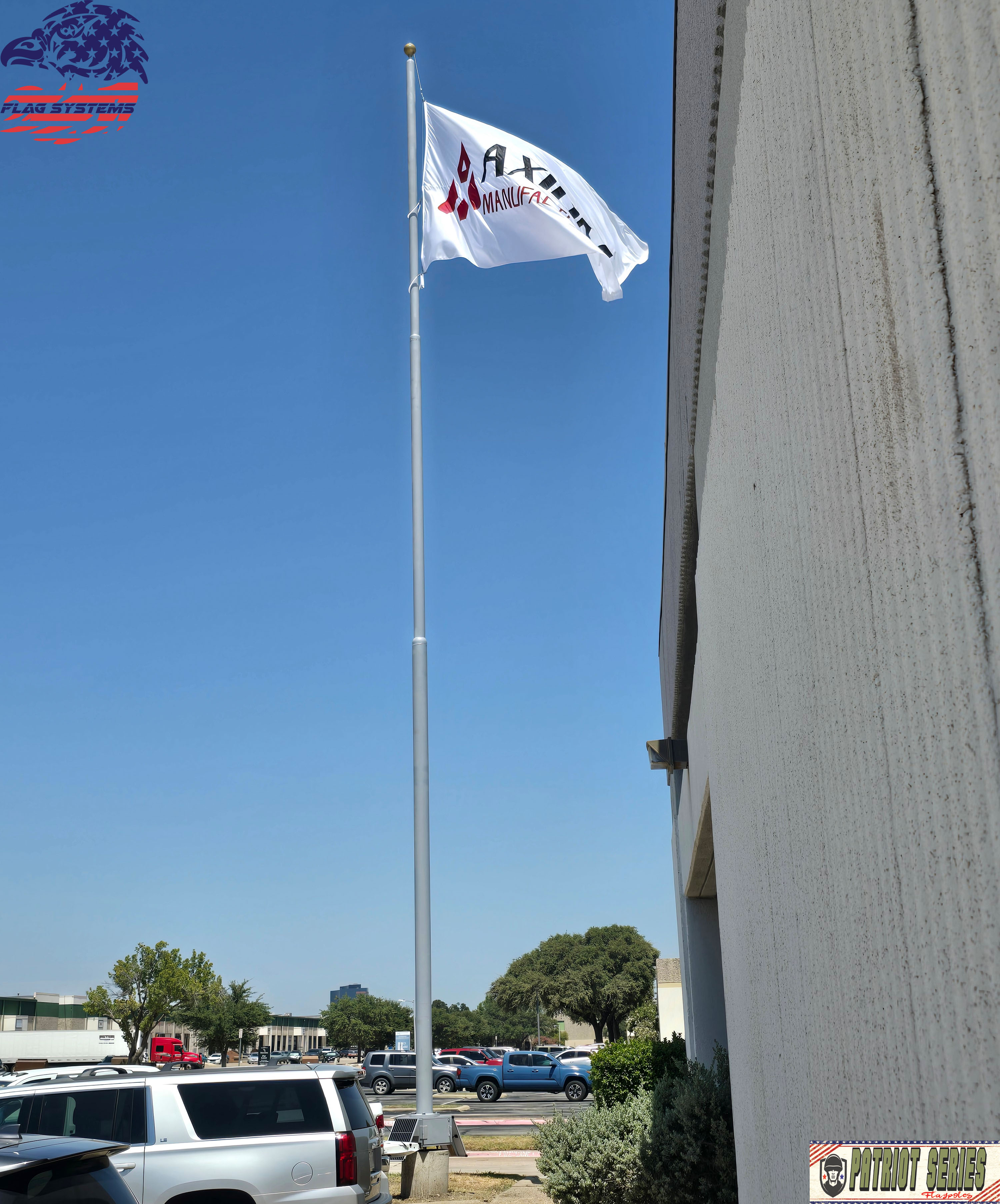 50' Patriot Series Flagpole Powered by The Flag System™ - Image 3