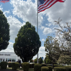 60' Patriot Series Flagpole Powered by The Flag System™