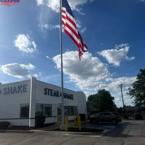 50' Patriot Series Flagpole Powered by The Flag System™